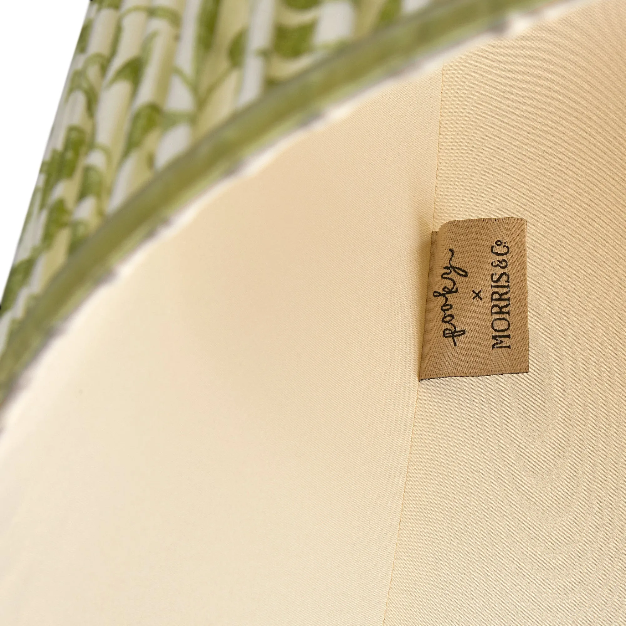 25cm empire shade in thyme Rosehip linen by Morris & Co.