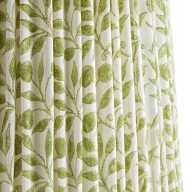 25cm empire shade in thyme Rosehip linen by Morris & Co.