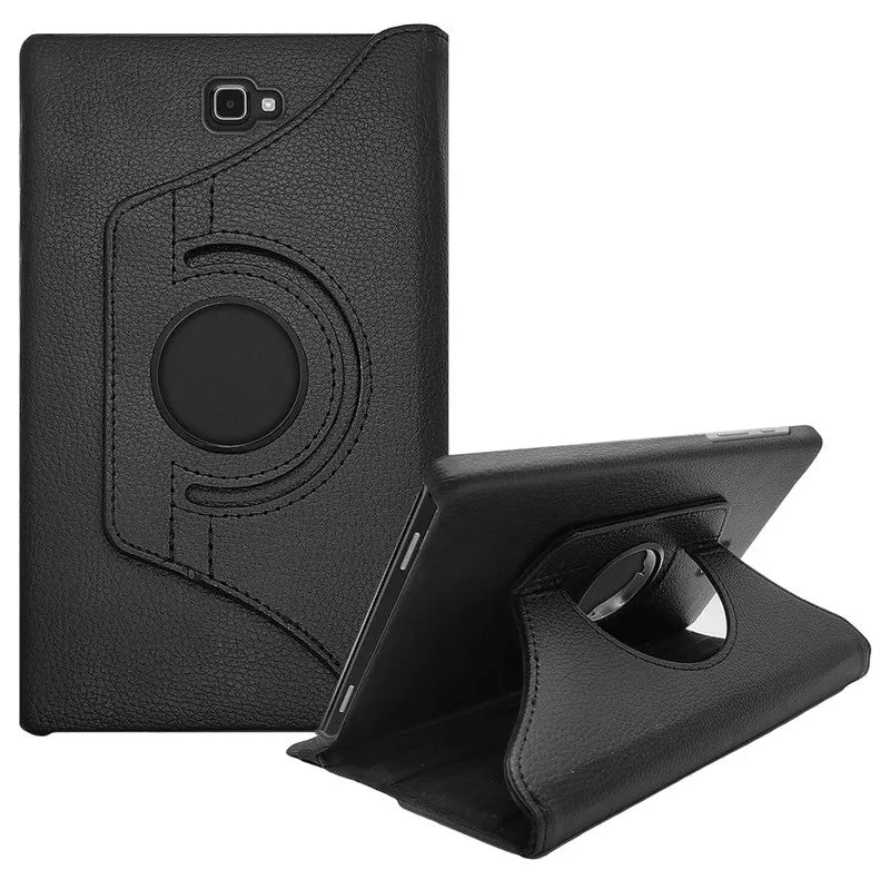 360 Degree Rotating PU Leather Tablet Flip Cover For Samsung Galaxy Tab A SM-T580 / T585 10.1"
