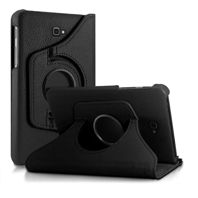 360 Degree Rotating PU Leather Tablet Flip Cover For Samsung Galaxy Tab A SM-T580 / T585 10.1"