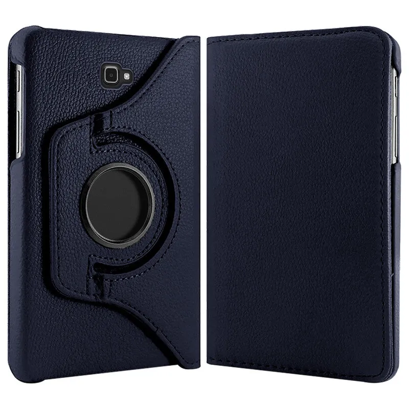 360 Degree Rotating PU Leather Tablet Flip Cover For Samsung Galaxy Tab A SM-T580 / T585 10.1"