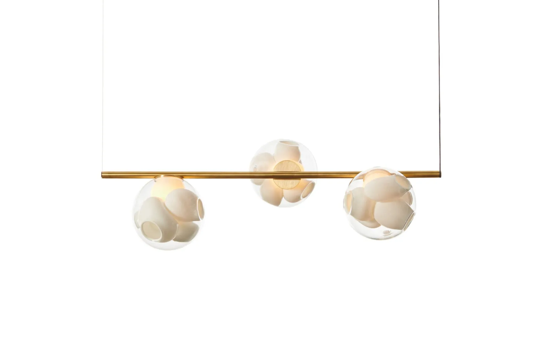 38.3V Stem Horizontal Suspended Lamp