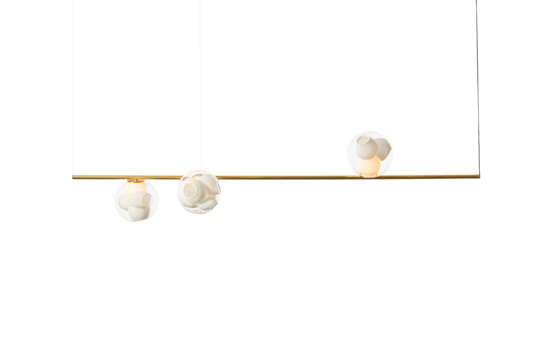 38.3V Stem Horizontal Suspended Lamp