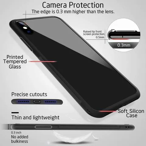 Abstract Arrow Pattern Glass Case For Oppo F11 Pro