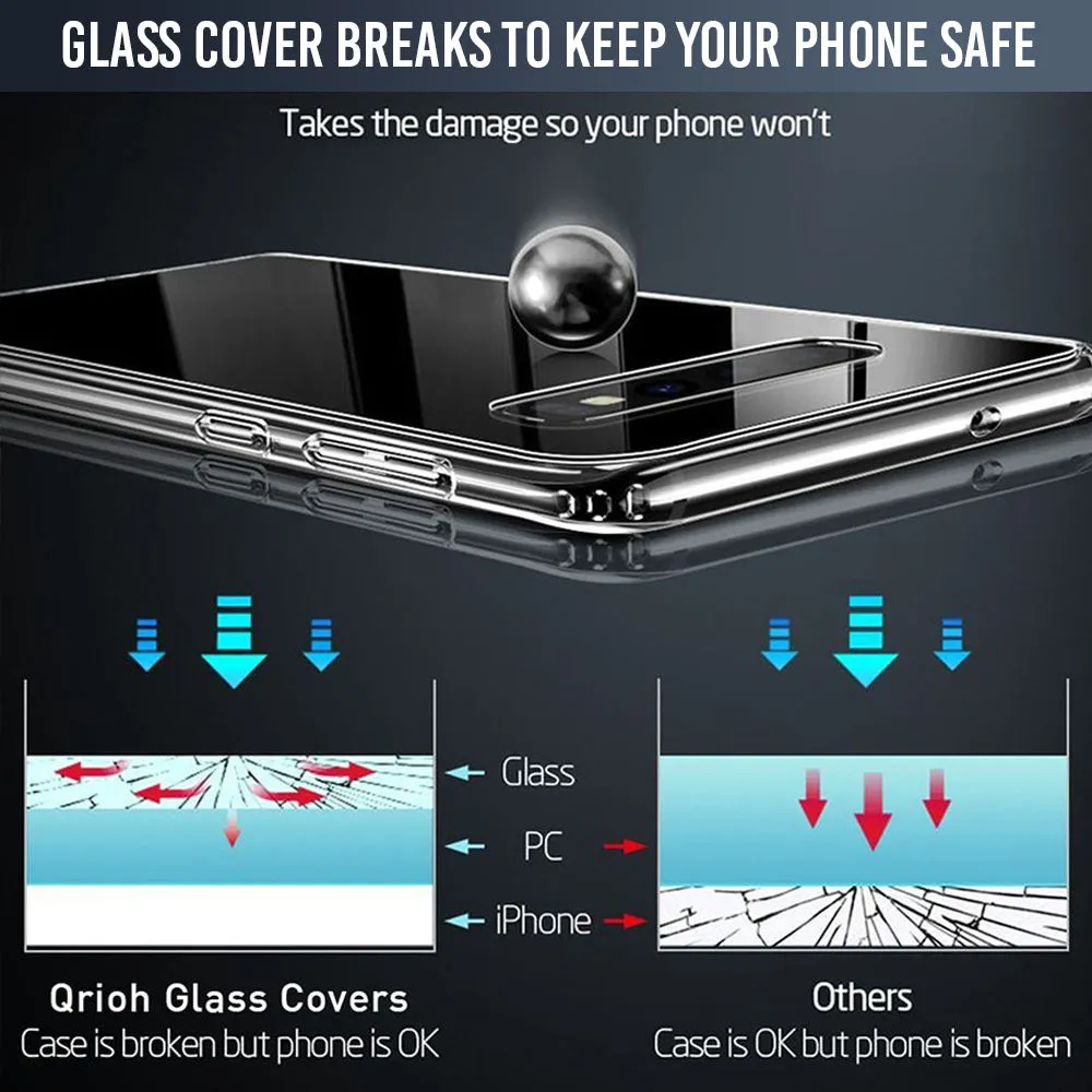 Abstract Arrow Pattern Glass Case For Oppo F11 Pro