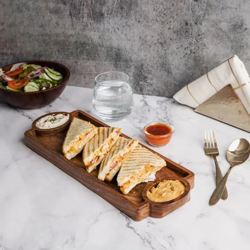 Acacia Wood Datona Platter | 15 x 6 inches
