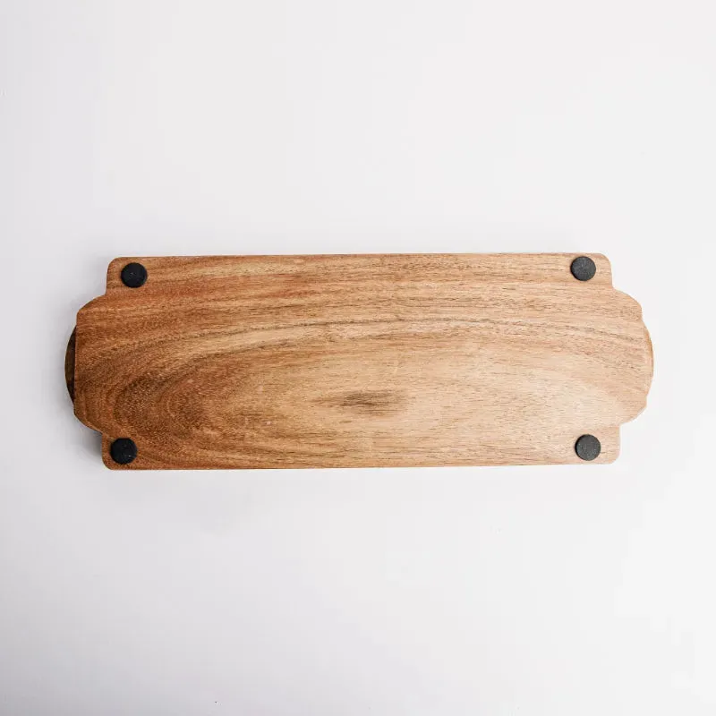 Acacia Wood Datona Platter | 15 x 6 inches