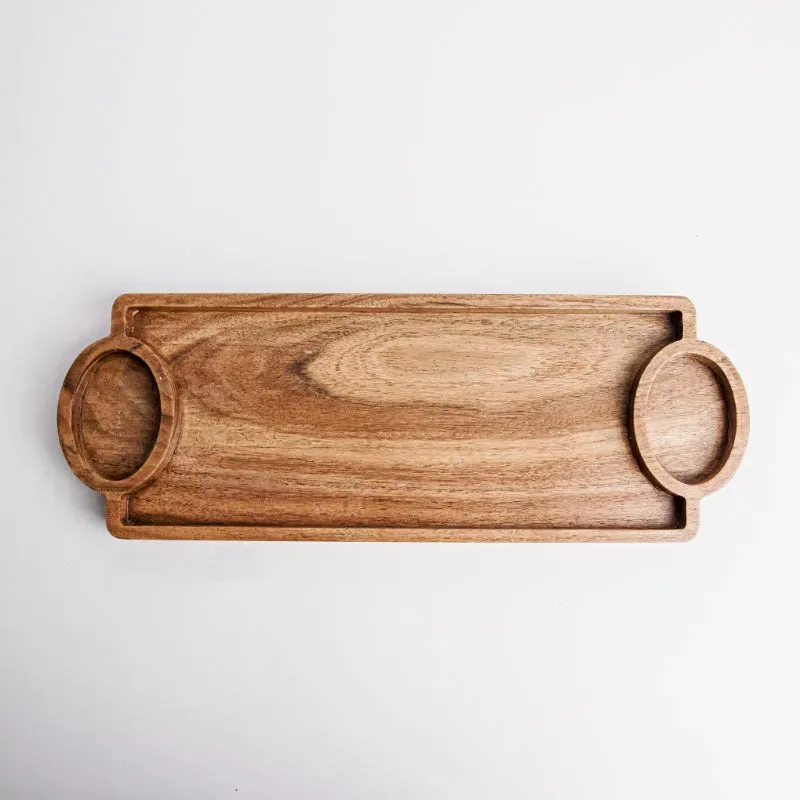 Acacia Wood Datona Platter | 15 x 6 inches
