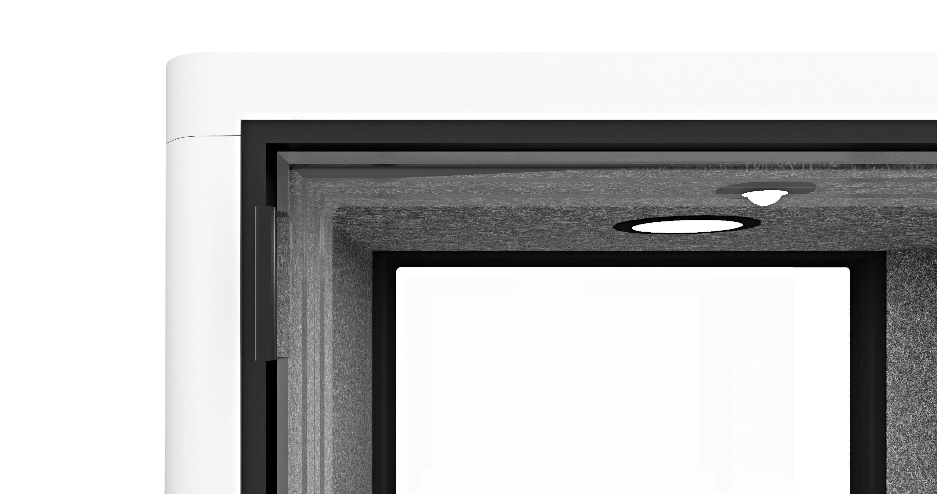 Acoustic Phone Booth Single Pod With Stool (MILLI-STAND)