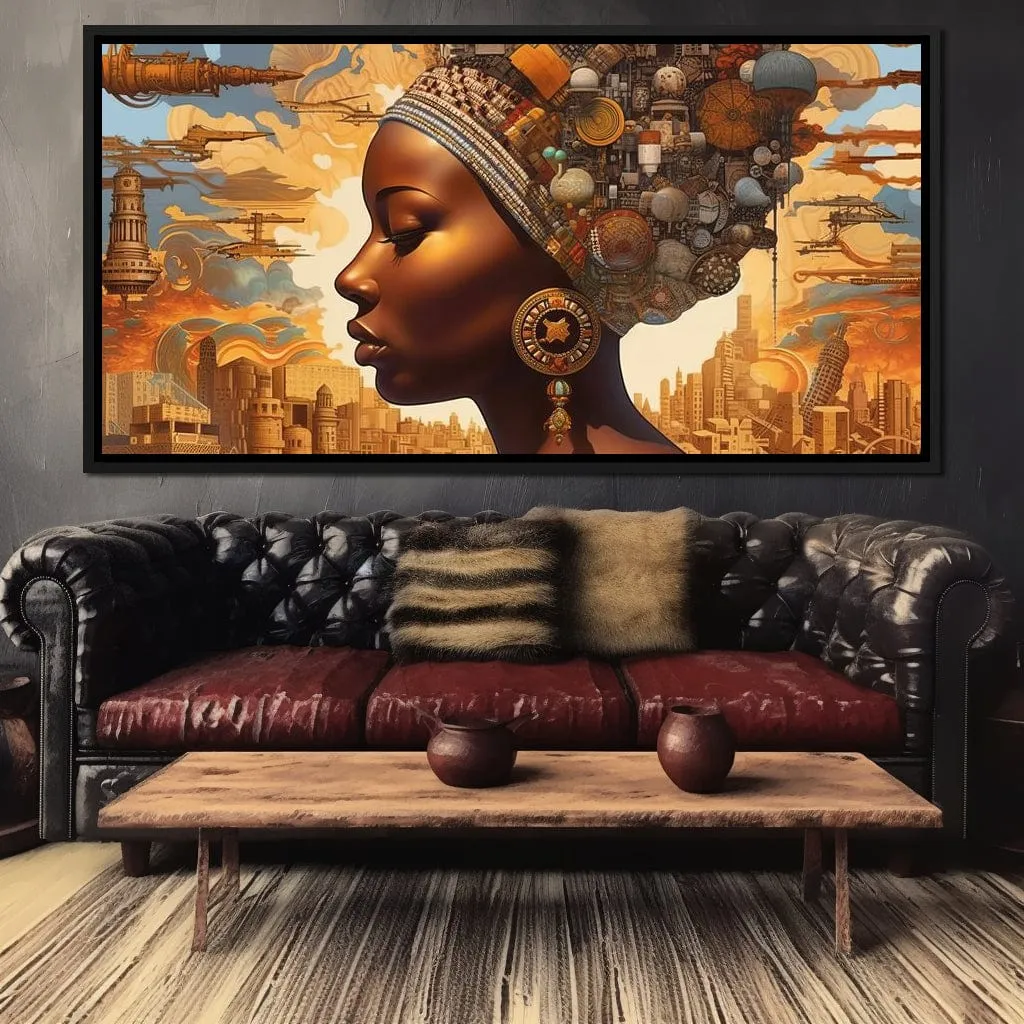 African Portrait Izula - Sakeem Gibbs