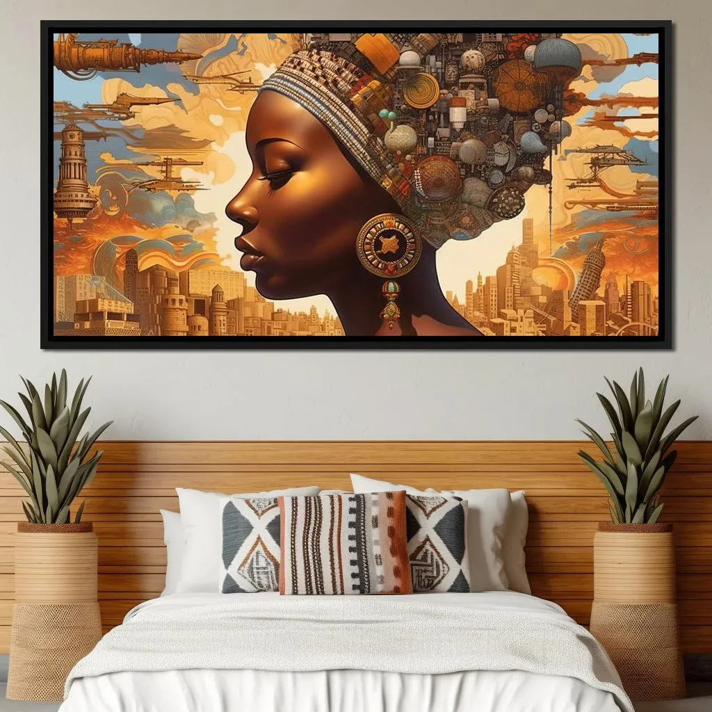 African Portrait Izula - Sakeem Gibbs