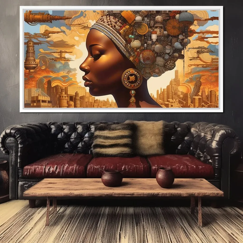 African Portrait Izula - Sakeem Gibbs