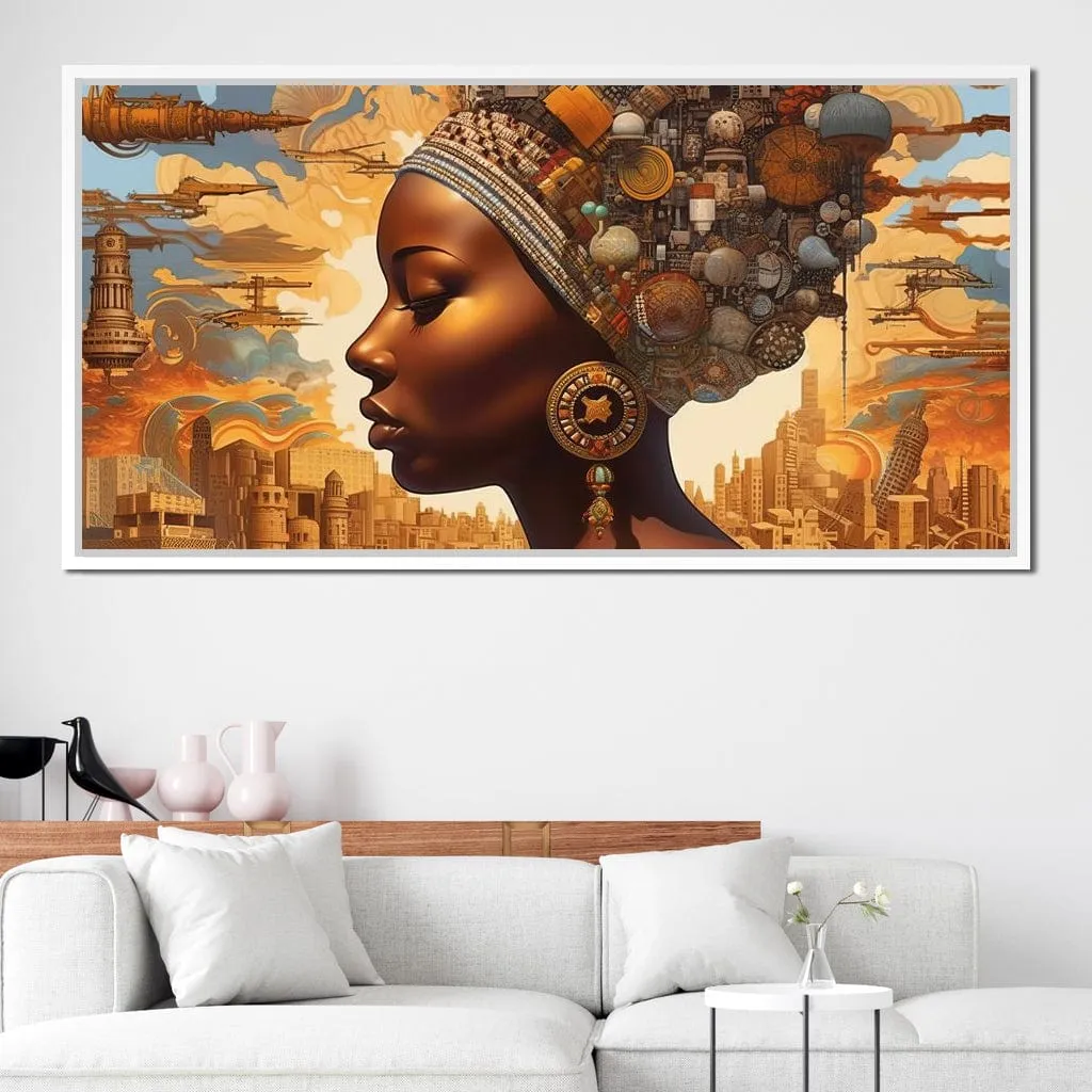 African Portrait Izula - Sakeem Gibbs
