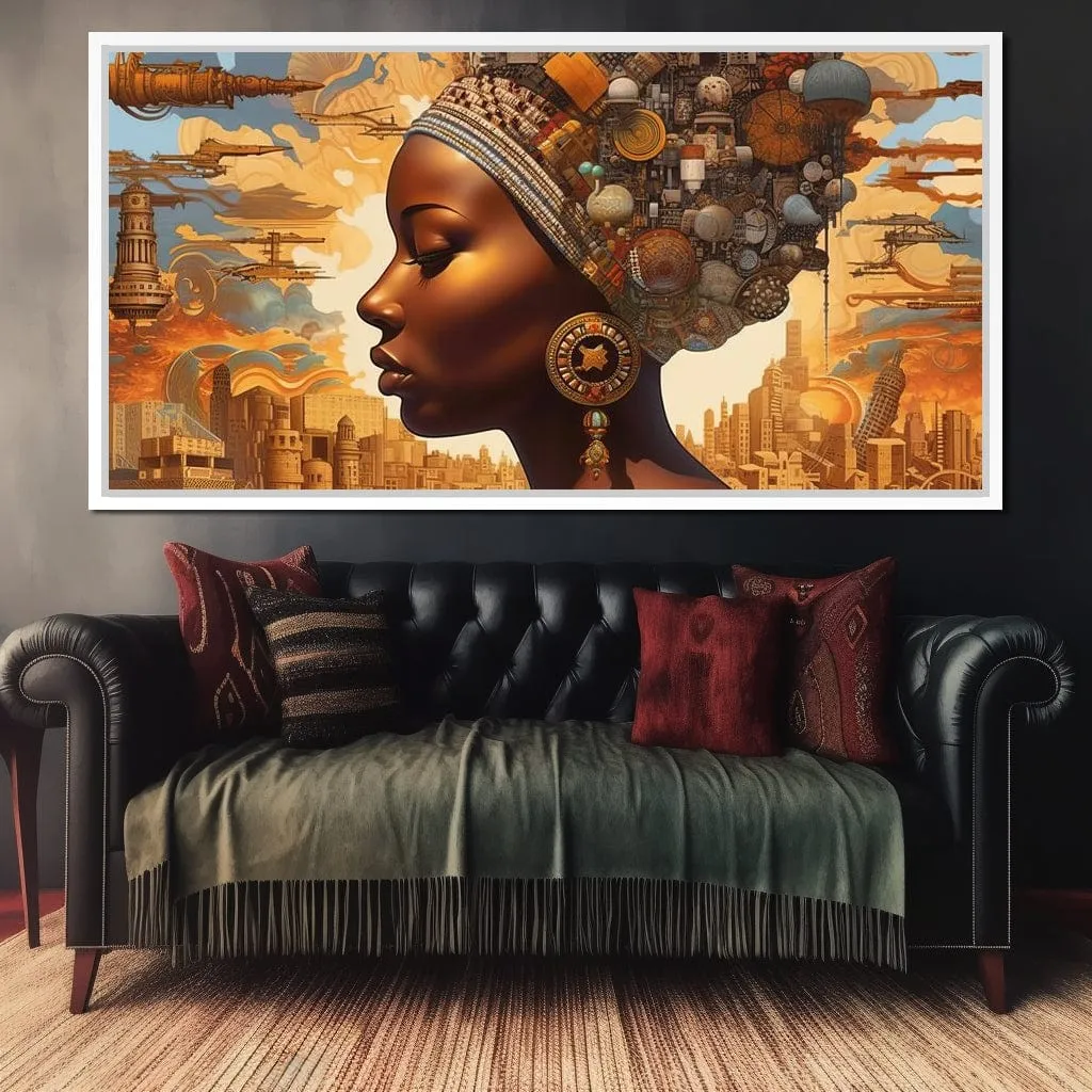 African Portrait Izula - Sakeem Gibbs