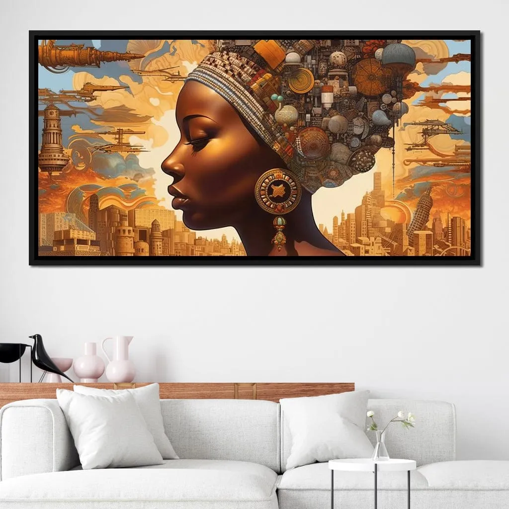 African Portrait Izula - Sakeem Gibbs
