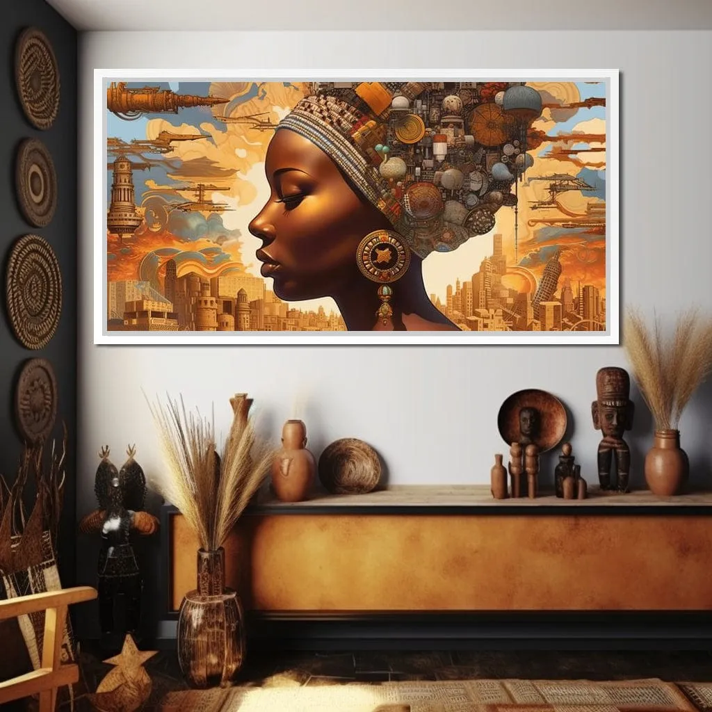 African Portrait Izula - Sakeem Gibbs