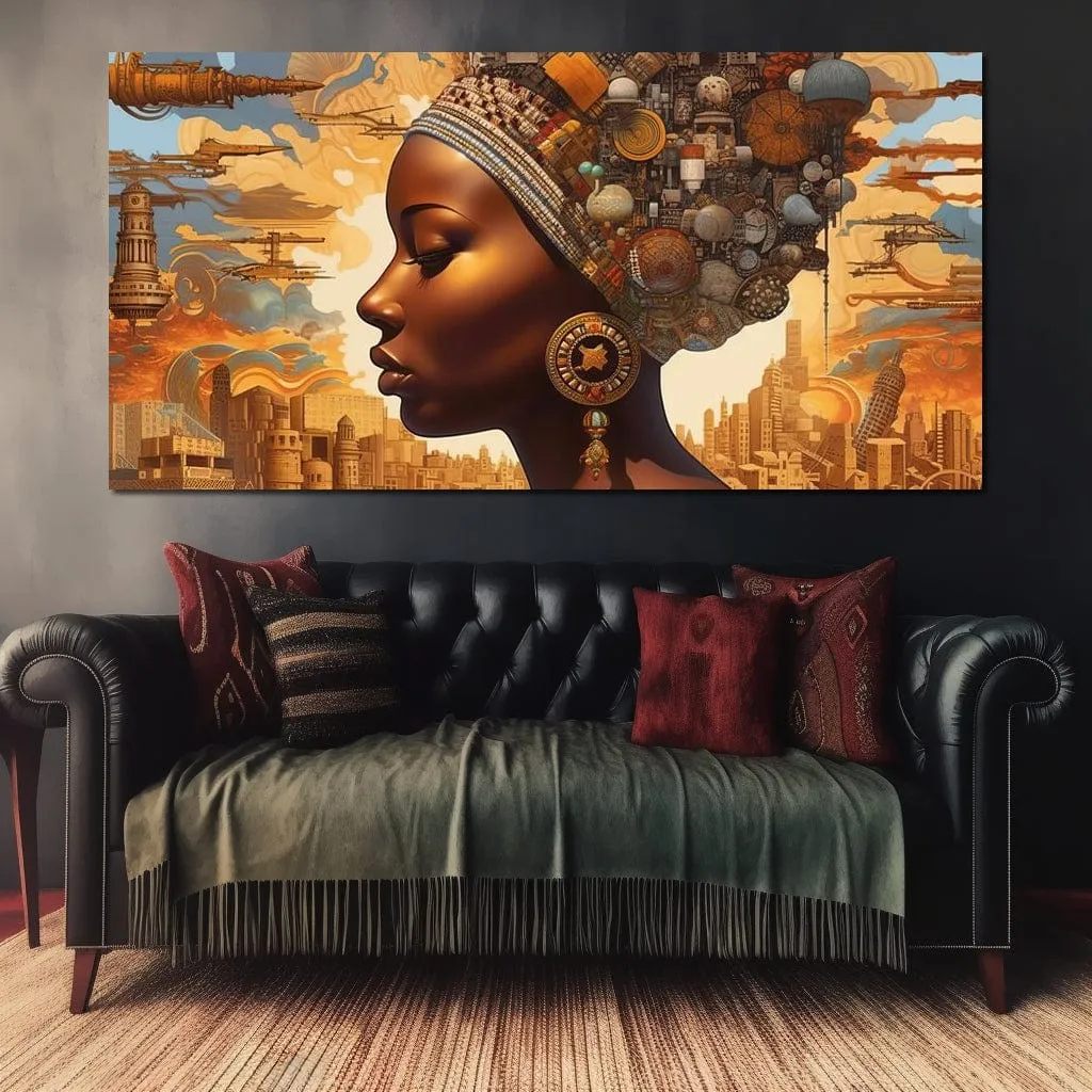 African Portrait Izula - Sakeem Gibbs