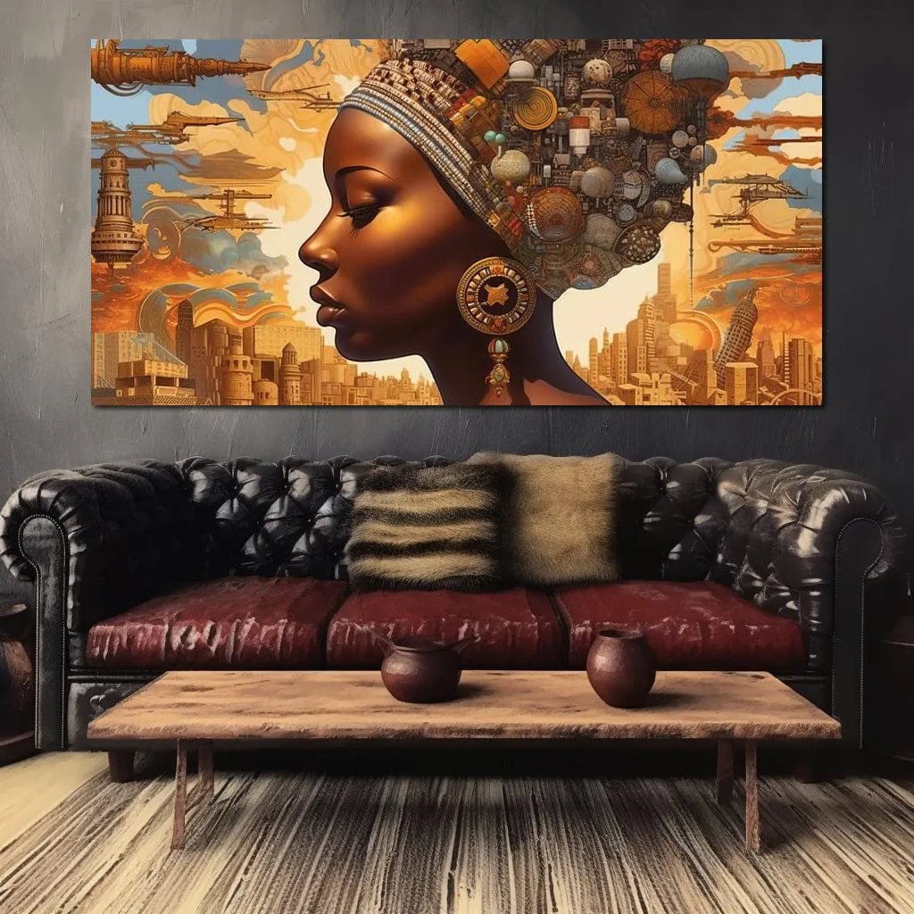 African Portrait Izula - Sakeem Gibbs