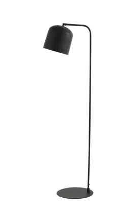 Aleso Floor Lamp - Matt Black & Antique Bronze Finish