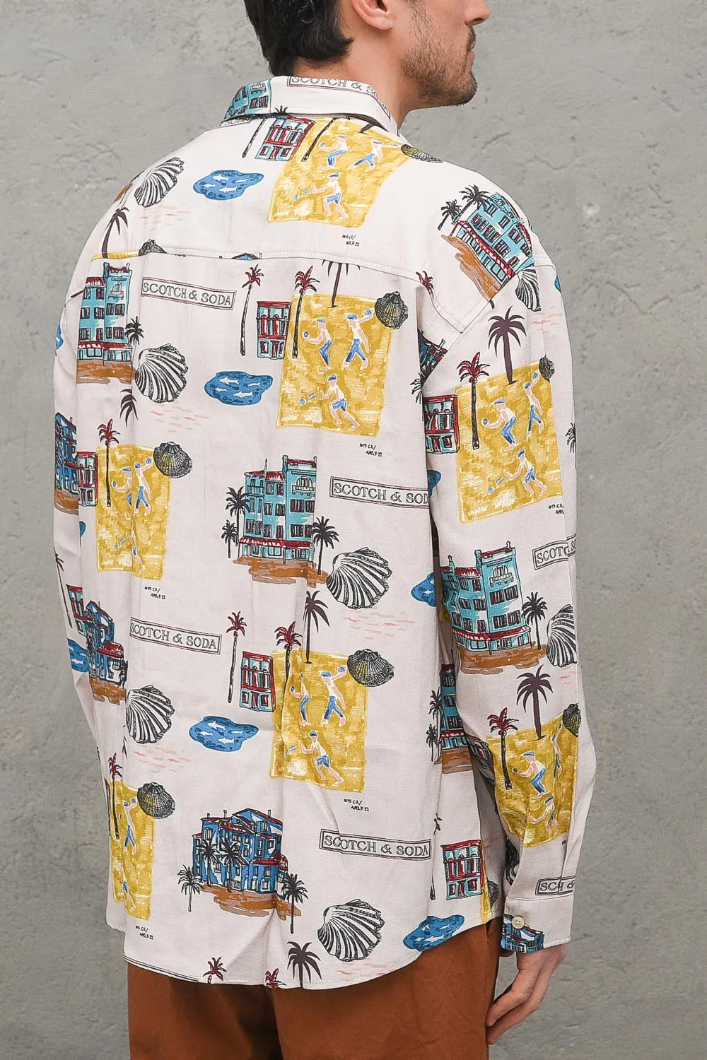 All Over Printed Twill Shirt