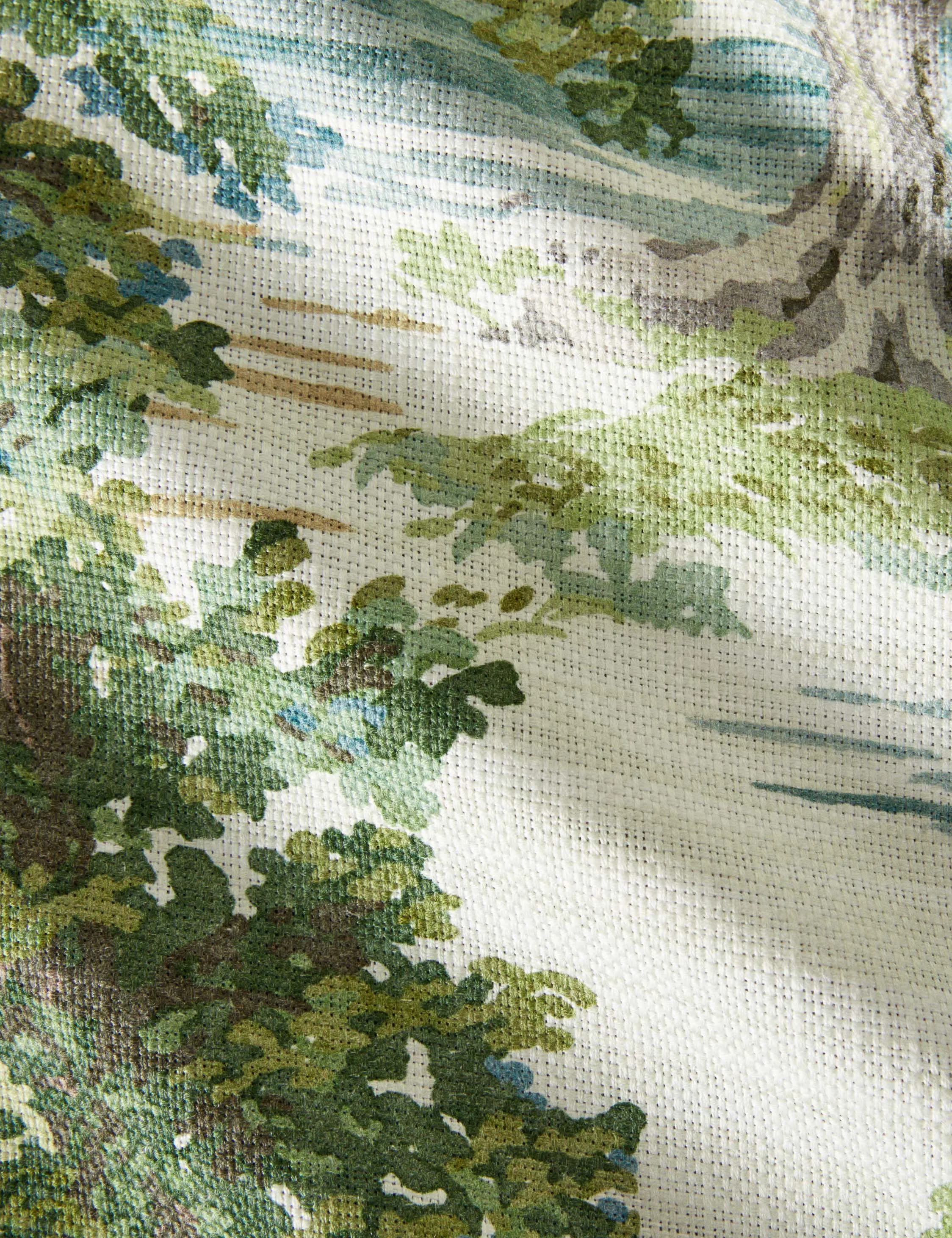 Ancient Canopy Viscose Fabric by Morris & Co.