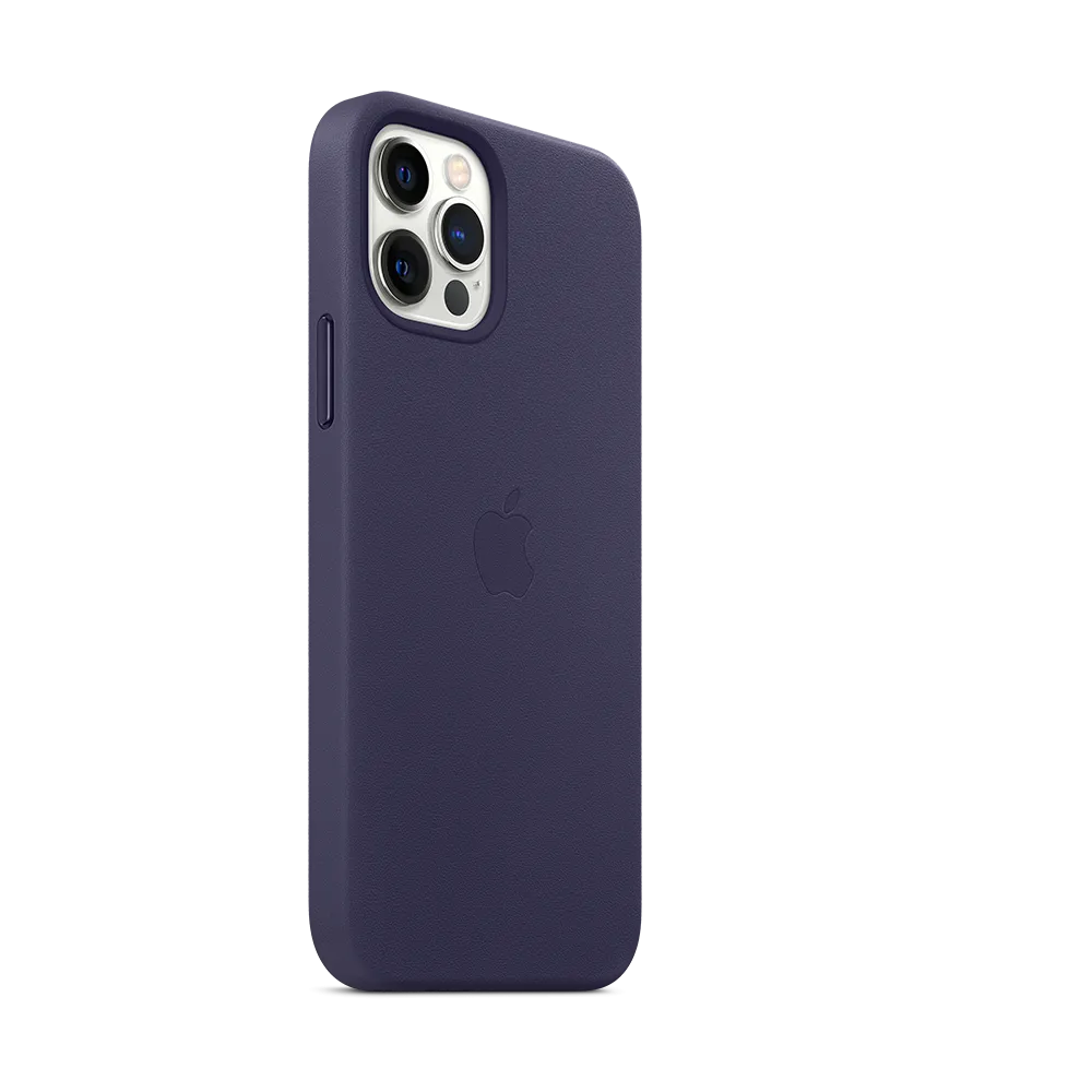 Apple Leather Case with MagSafe for iPhone 12 | 12 Pro