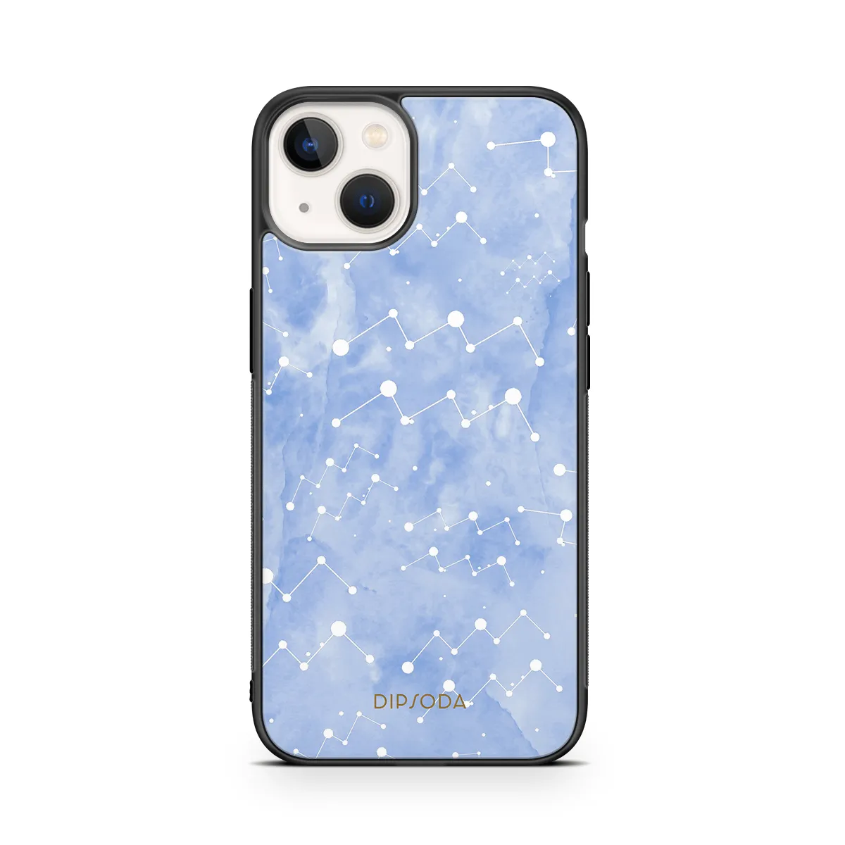 Aquarius Zodiac Rubber Phone Case
