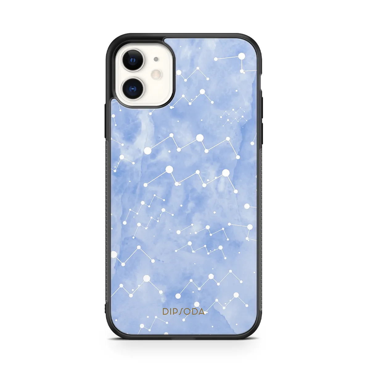 Aquarius Zodiac Rubber Phone Case