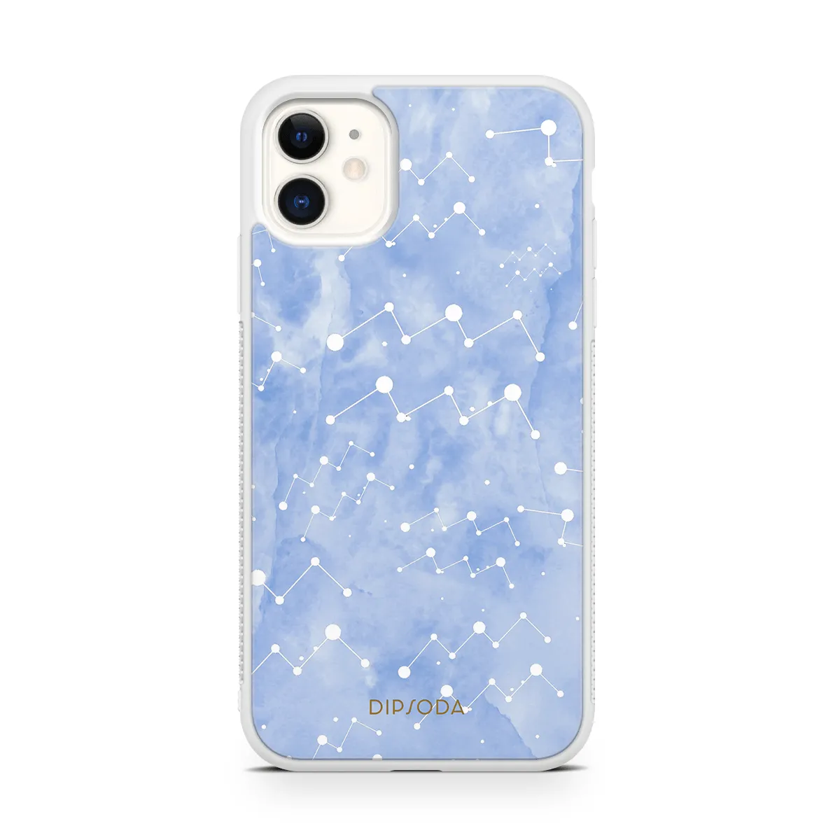 Aquarius Zodiac Rubber Phone Case