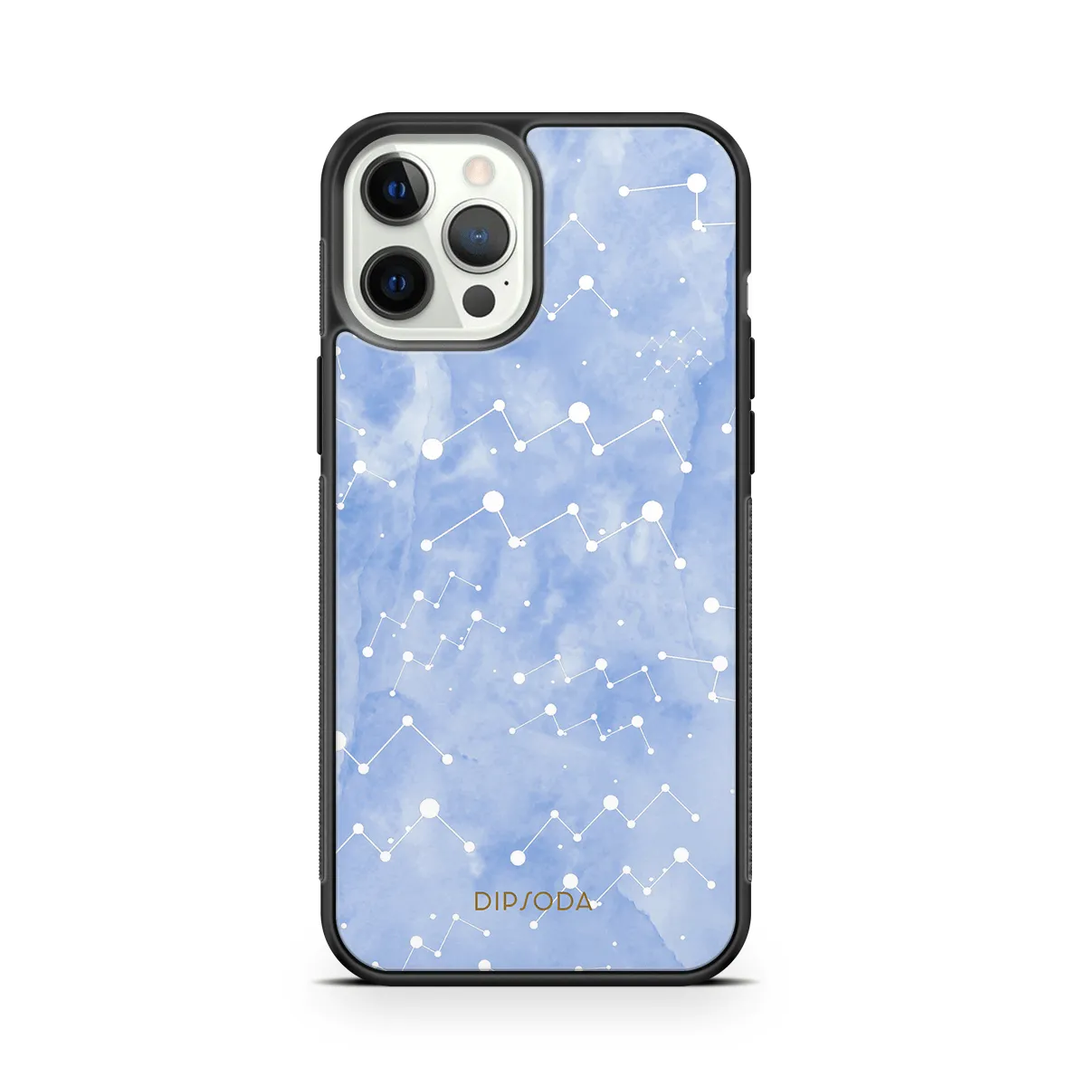 Aquarius Zodiac Rubber Phone Case
