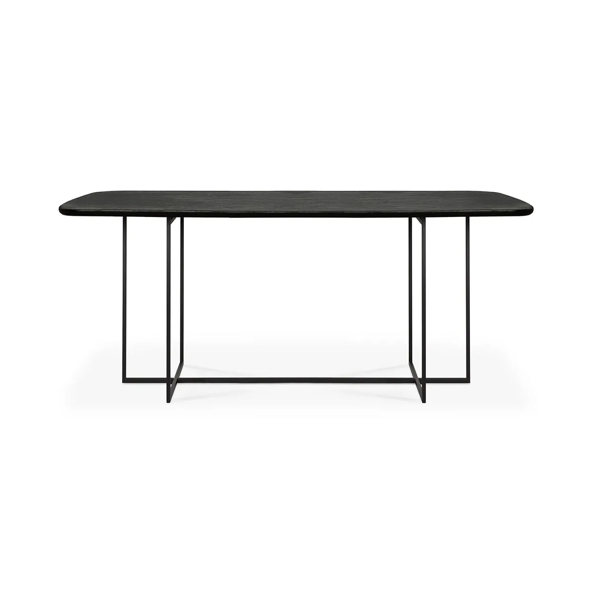 Arc Dining Table (Oak Black)