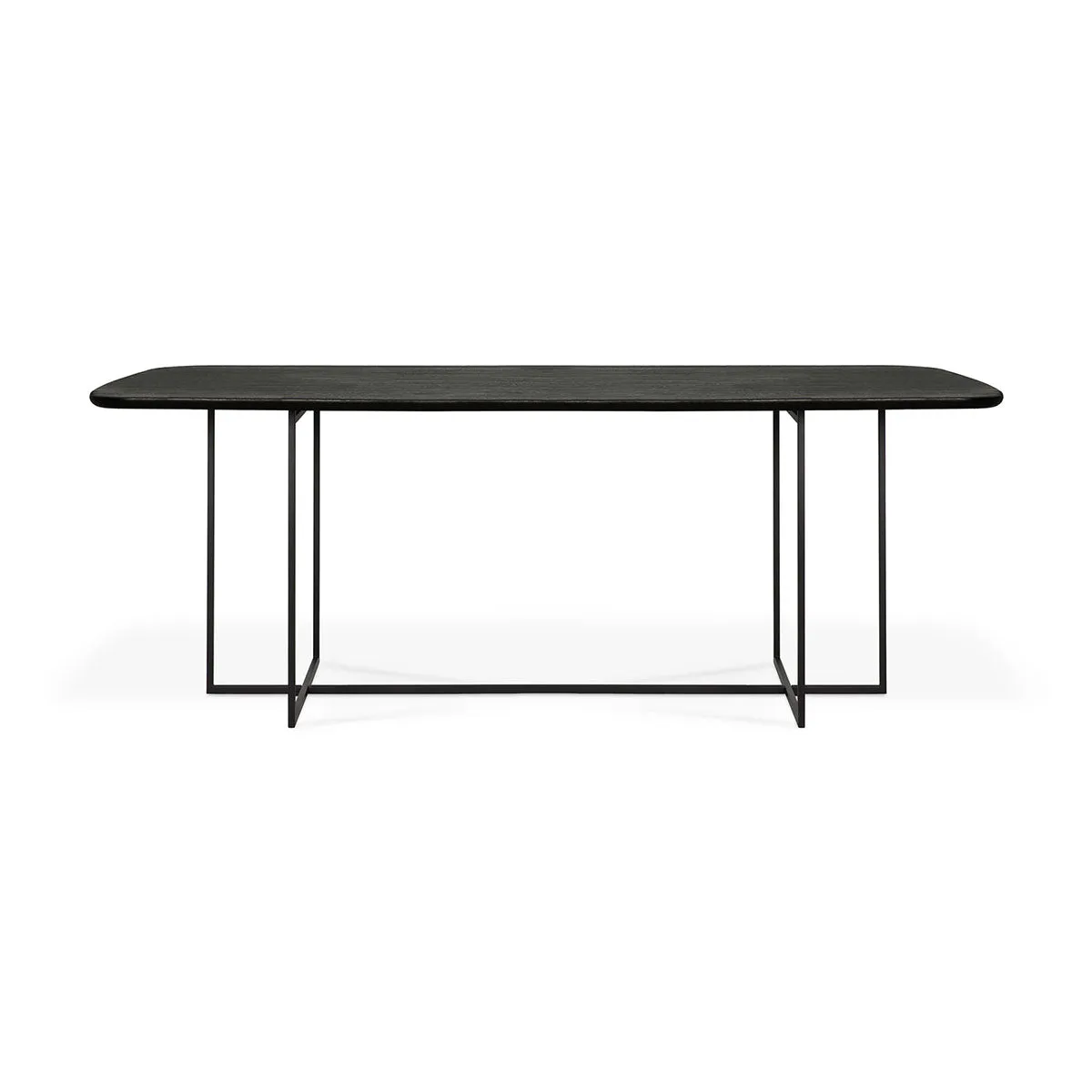 Arc Dining Table (Oak Black)