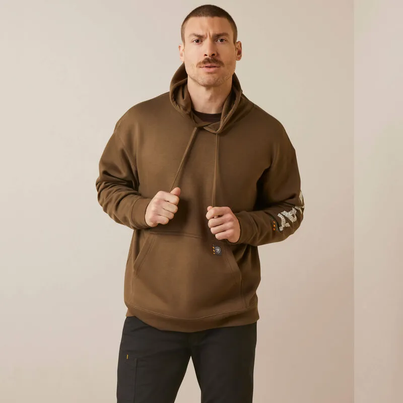 Ariat Men's Rebar Roughneck Pullover Hoodie