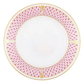 Art Deco Raspberry Service Plate