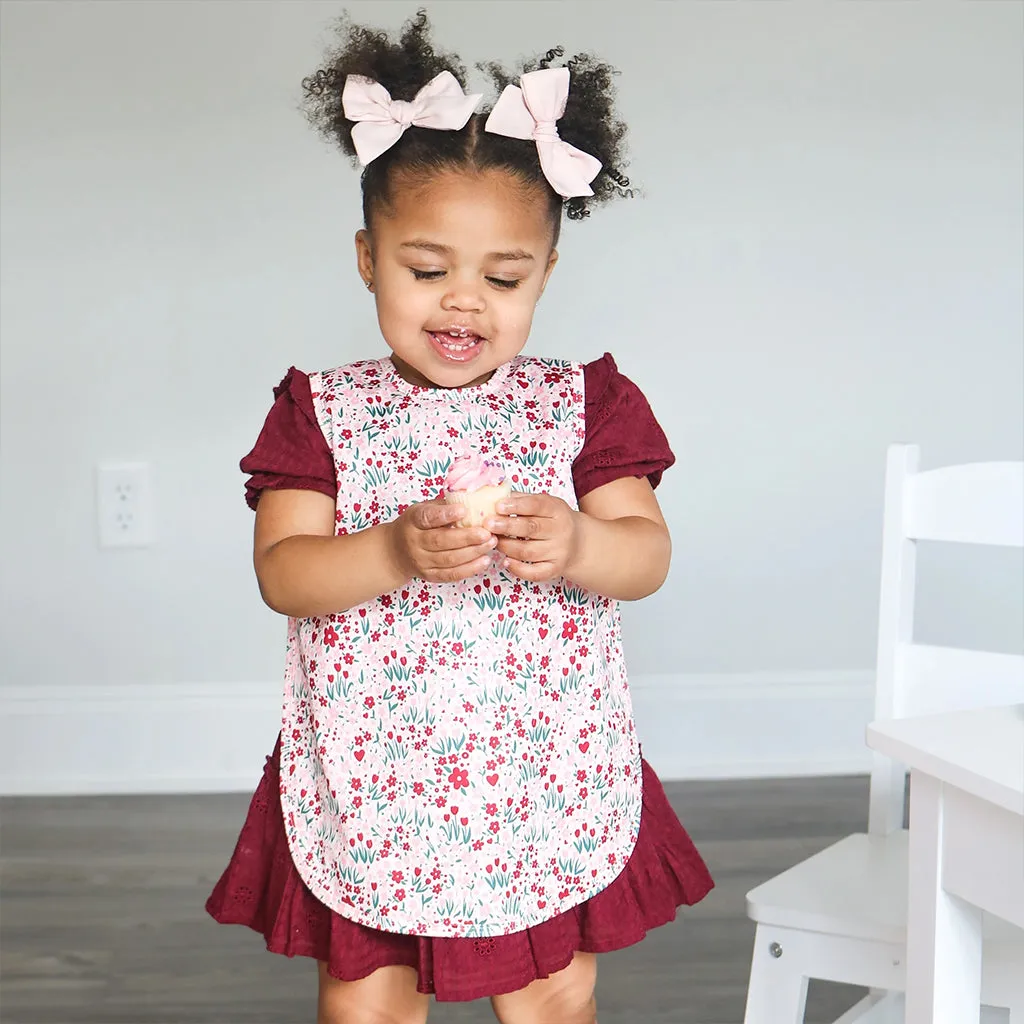 Bib Apron Blushing Blooms