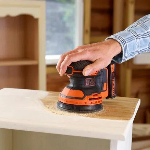 Black & Decker 18V Lithium-Ion Cordless Random Orbital Sander | BDCROS18-GB
