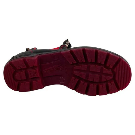 BLUNDSTONE 1316 BLACK/RED - ADULTS