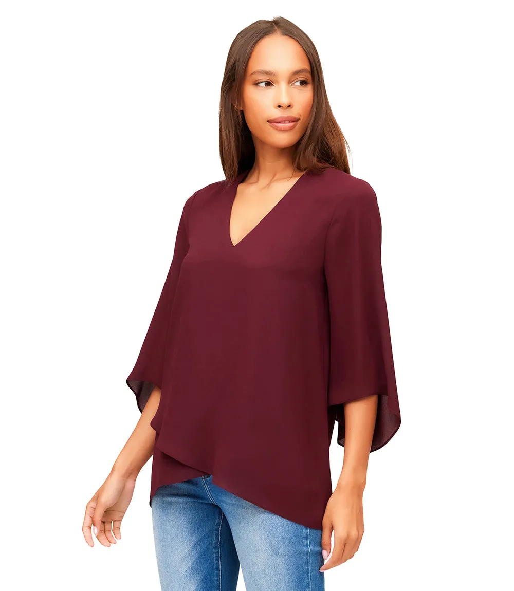 Bracelet Sleeve Asymmetric Top