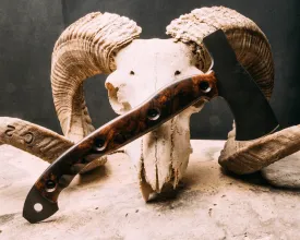 Camp Hatchet- desert Ironwood, allen bolts, grooved grip