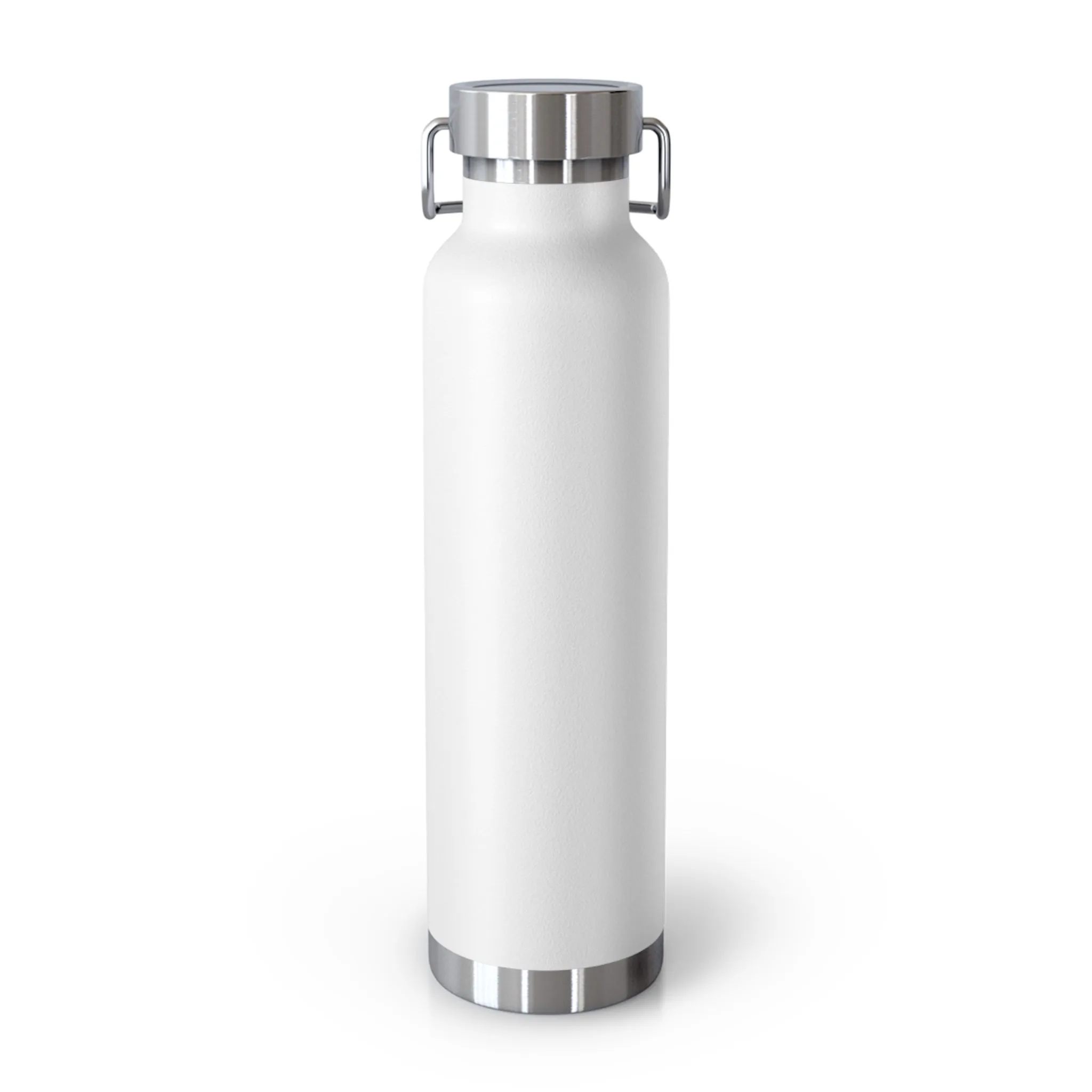 Carcinoid Cancer Awareness Heart Copper Vacuum Insulated Bottle, 22oz