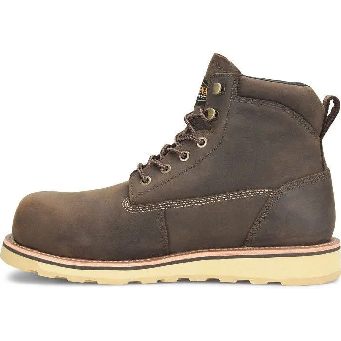 Sure, heres an optimized product title with modifiers:

Carolina Mens 6-Inch Waterproof Carbon Comp Toe Work Boot - Brown (Model CA7572)