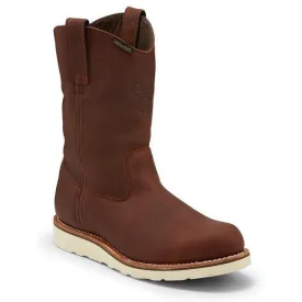 Chippewa Mens Edge Walker 11-Inch Soft Toe Waterproof Pull-On Wedge Work Boots - Model 25335