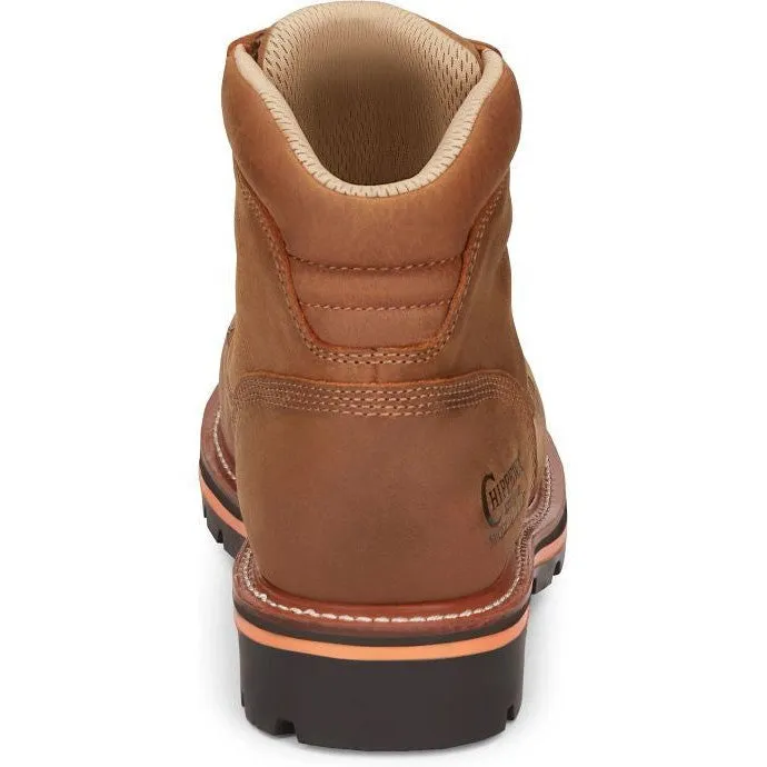 Chippewa Men's Thunderstruck 6" WP Nano Comp Toe Work Boot -Tan- TH1011
