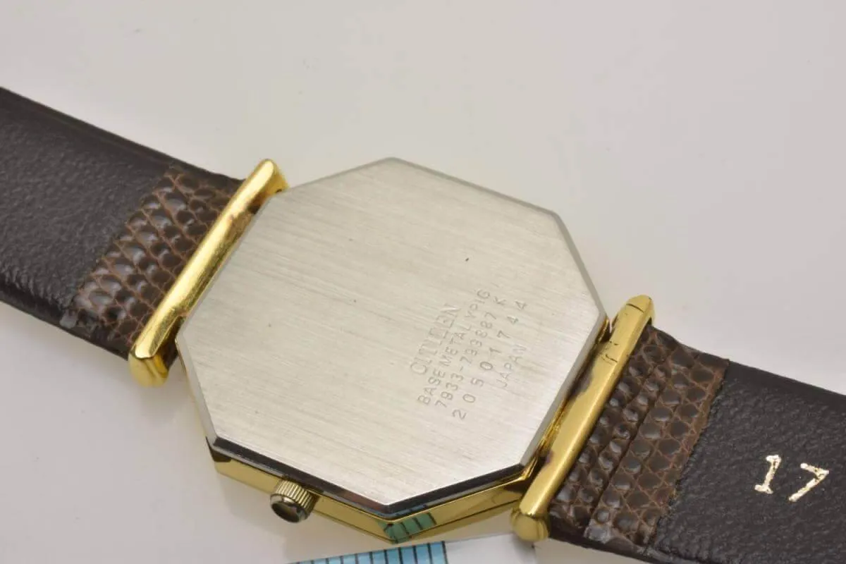 Citizen Wristwatch Duke 1982 Type 79 movement Installed
