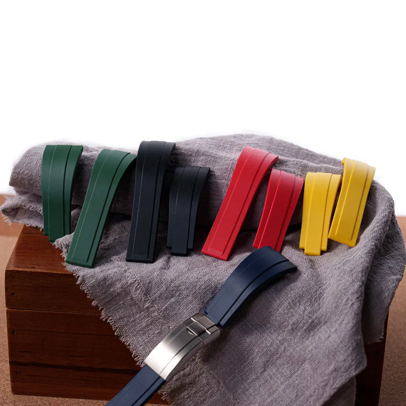 Cut-to-Size CTS TPU Rubber Watch Strap
