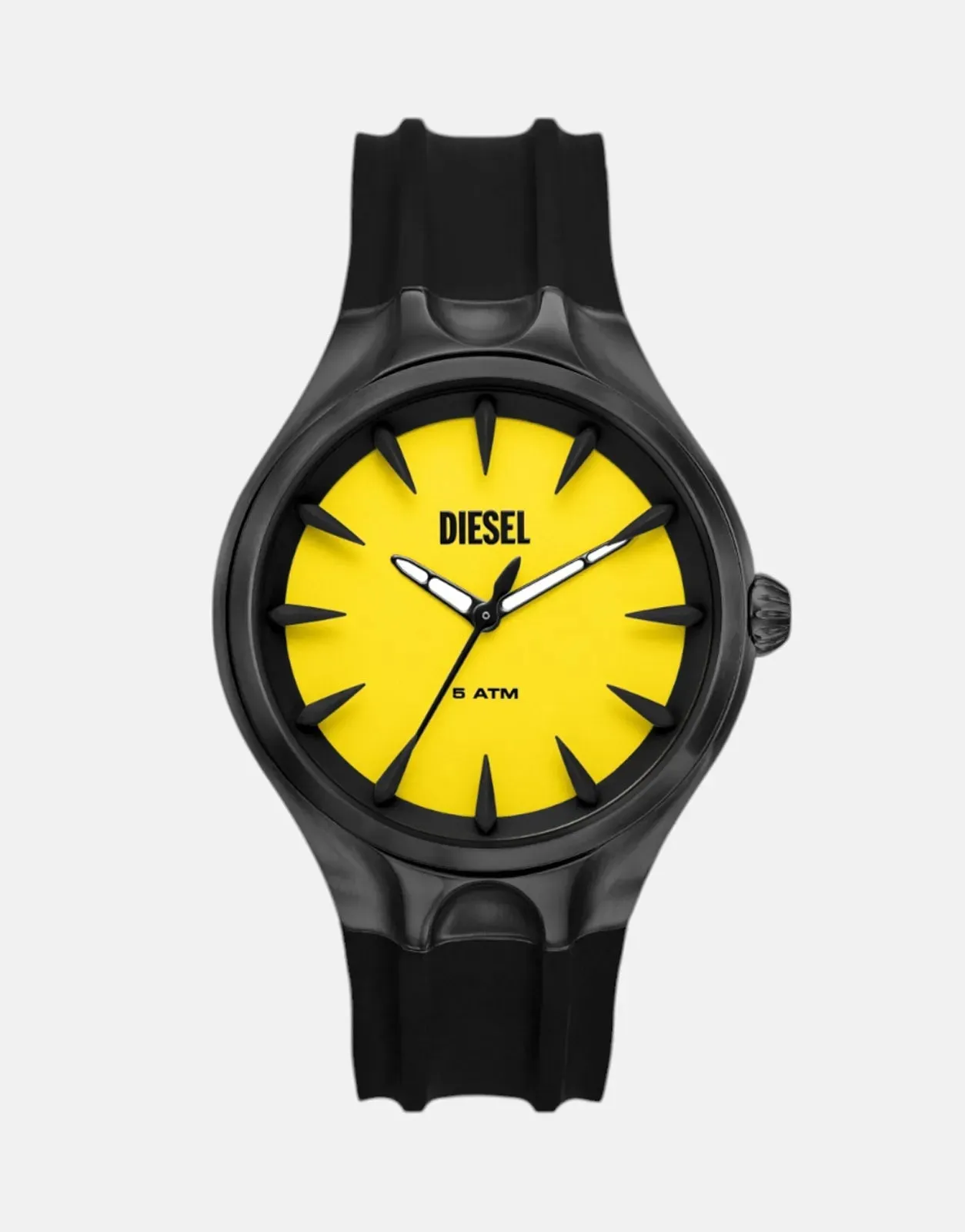 Diesel Streamline Black Silicone Watch