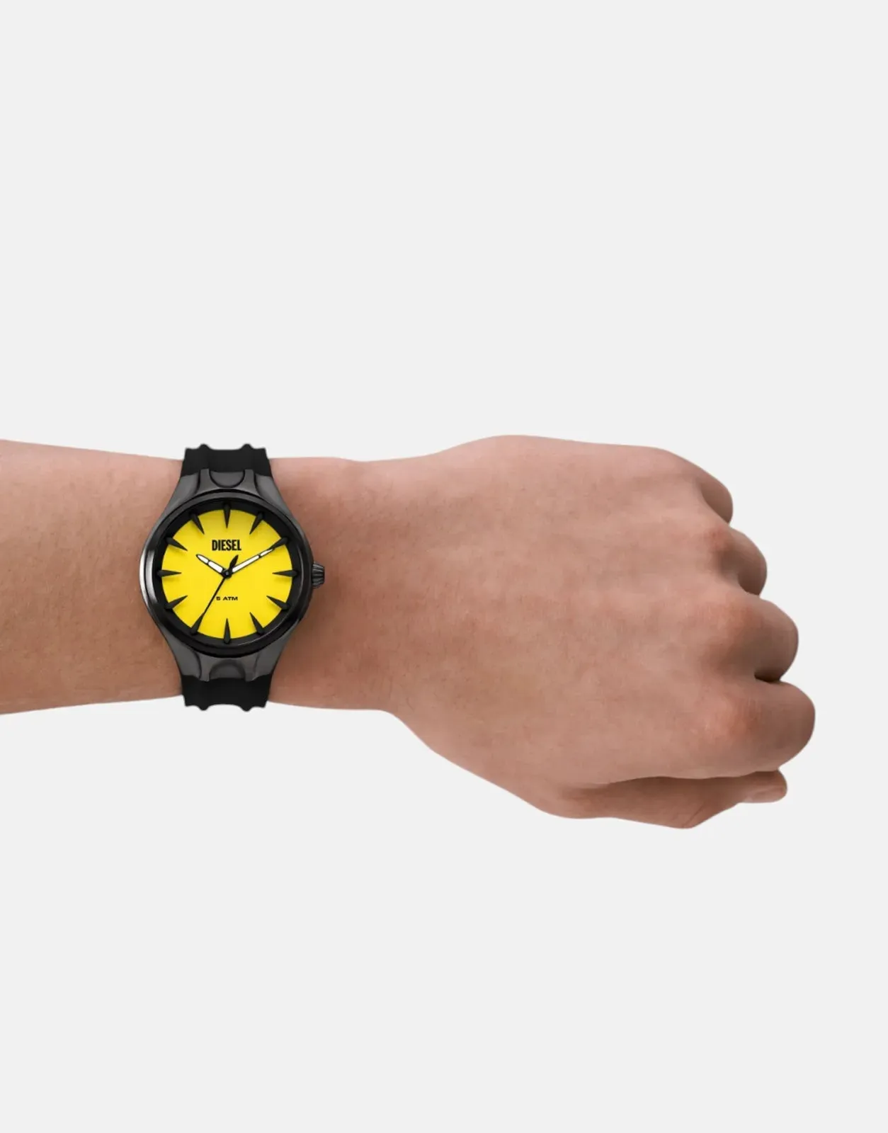 Diesel Streamline Black Silicone Watch
