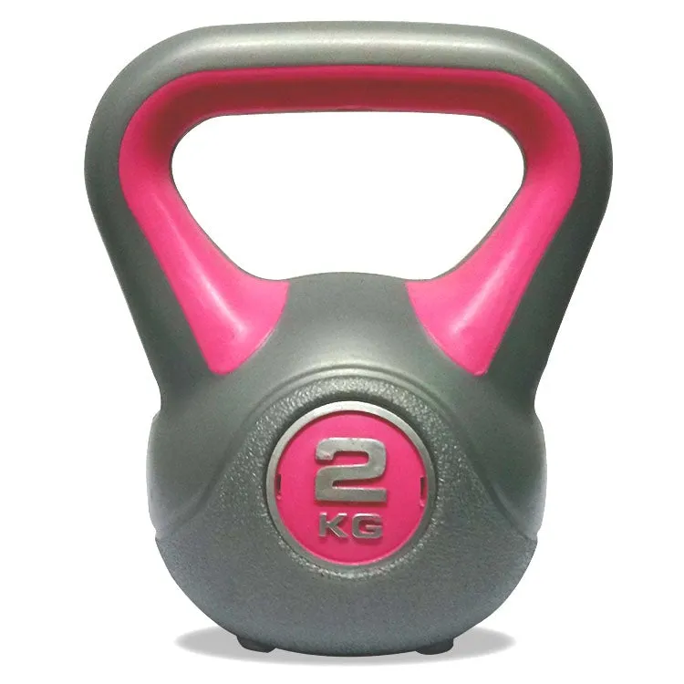 DKN 2, 3 and 4kg Vinyl Kettlebell Weight Set