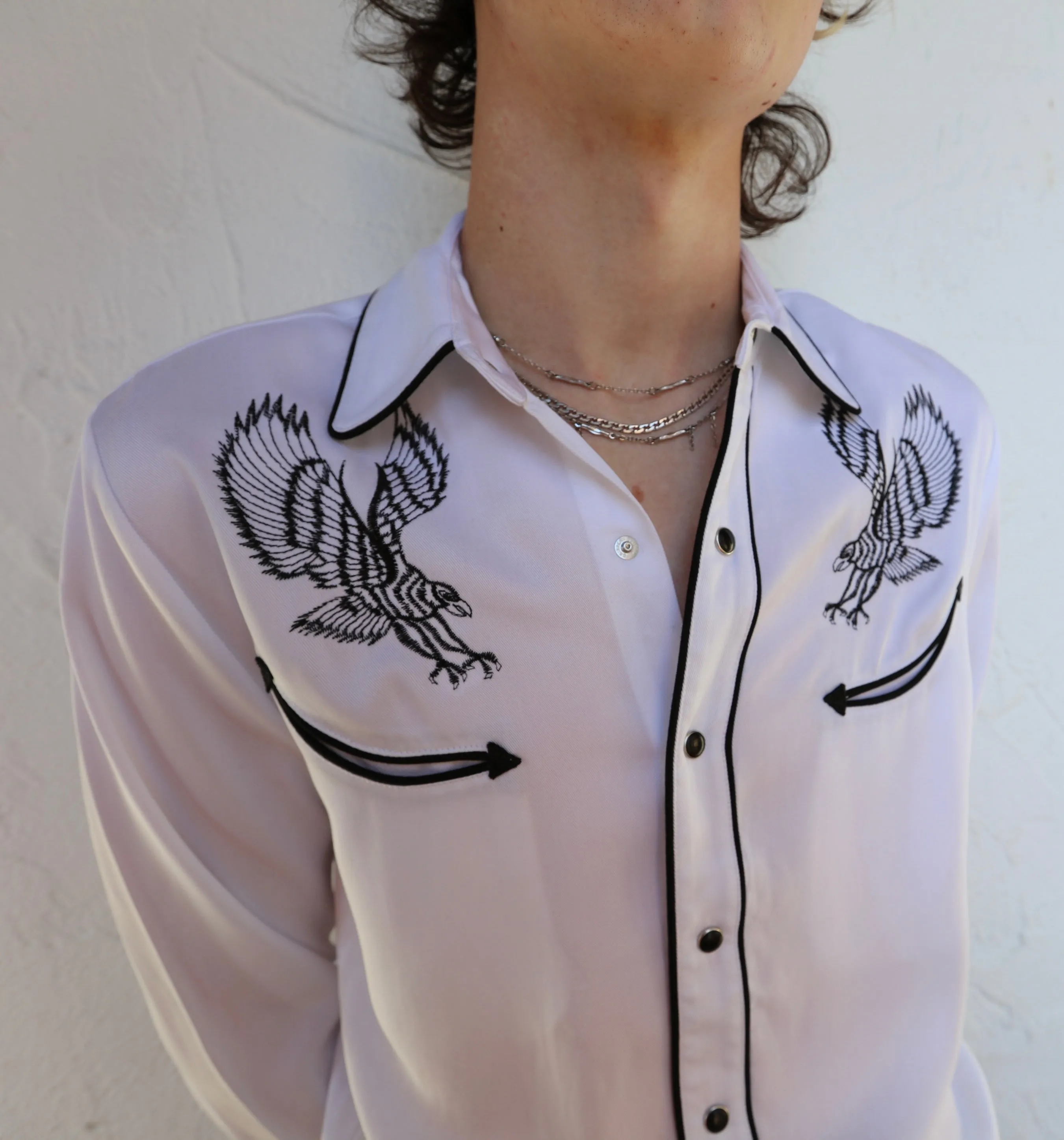 Double Eagle Men's Shirt White