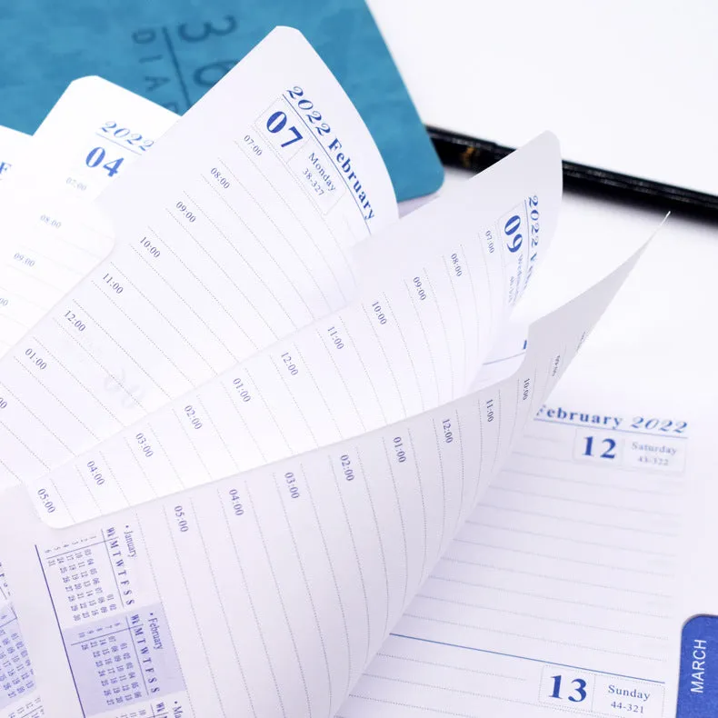 English calendar book
